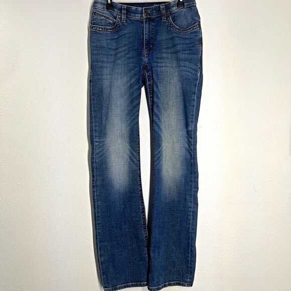 Wrangler Denim - Wrangler Women’s Jeans Medium Wash Blue Denim Bootcut Mid Rise Stretch Size 7